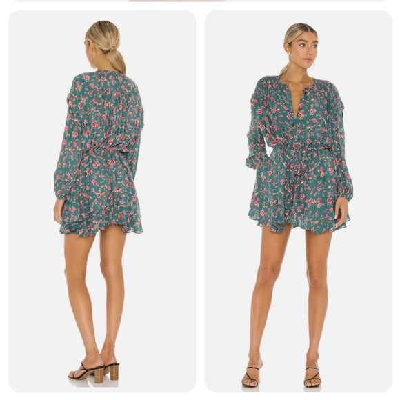 Free People Flower Fields Floral Dress - Picture 3 of 6